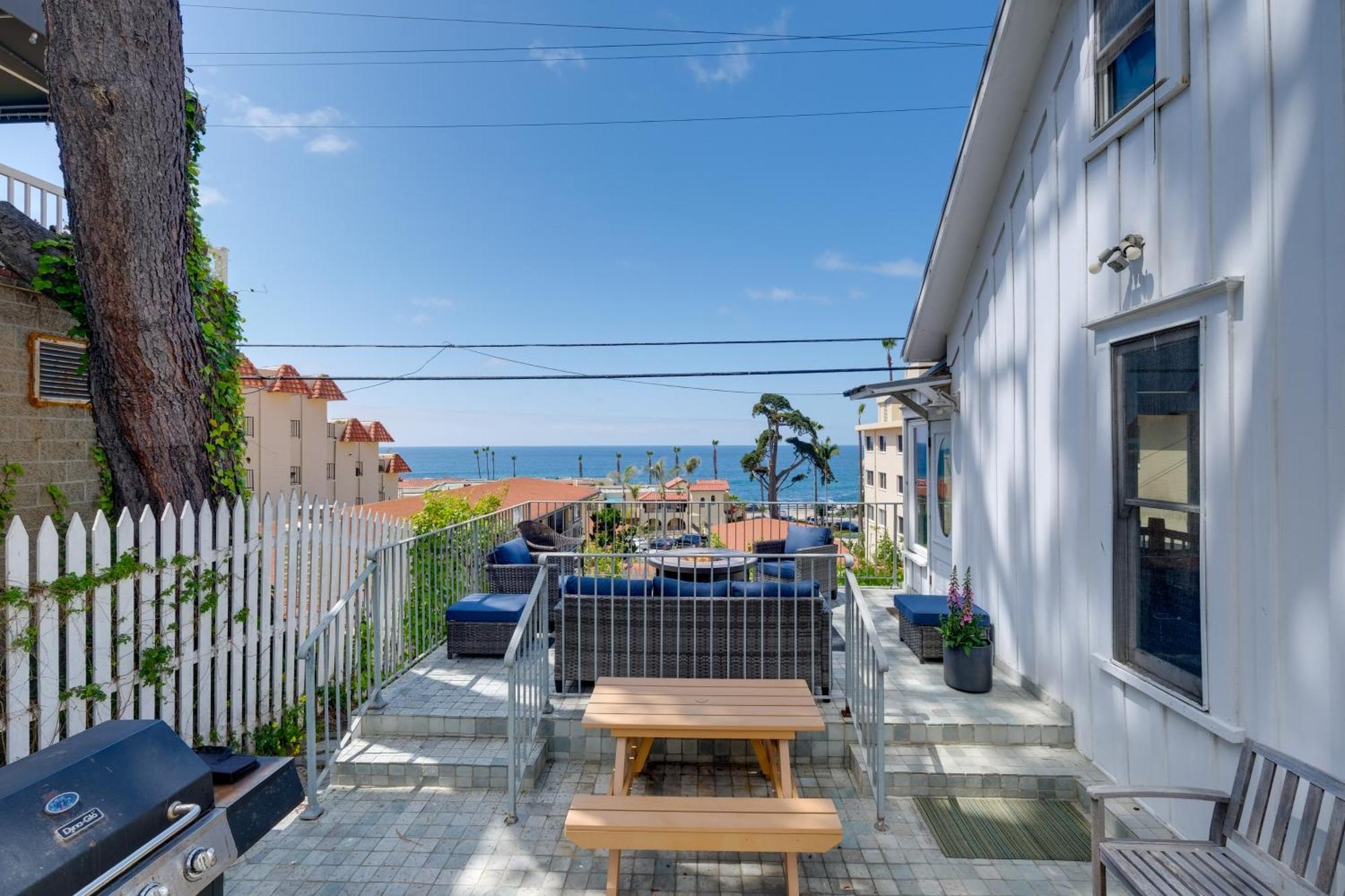 Walk To La Jolla Cove Dtwn With Ocean View! Holiday home San Diego